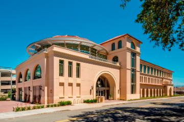 A large brick building with Edward M Dowd Art and Art History.
